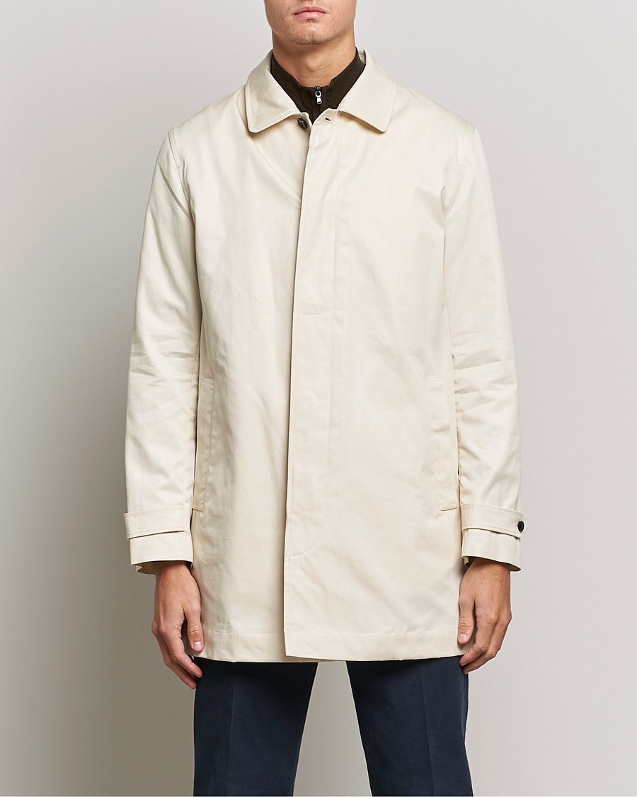 Herre | Jakker | Sunspel | Paul Weller Technical Cotton Mac Stone