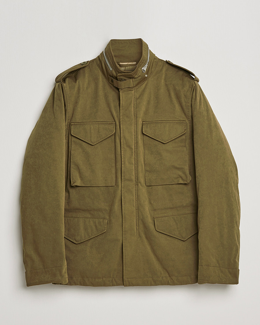 Herre | Jakker | Ten c | Padded OJJ Short Field Jacket Olive