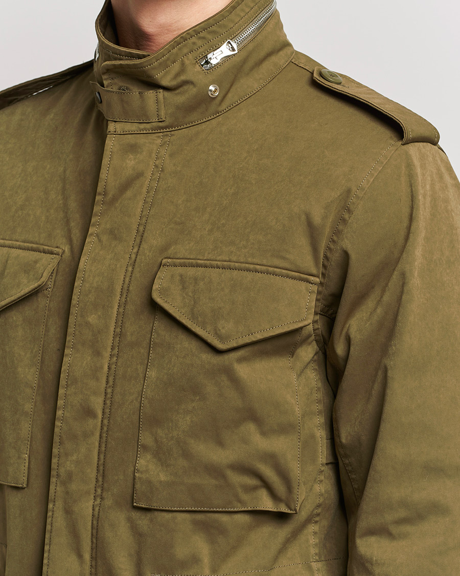 Herre | Jakker | Ten c | Padded OJJ Short Field Jacket Olive