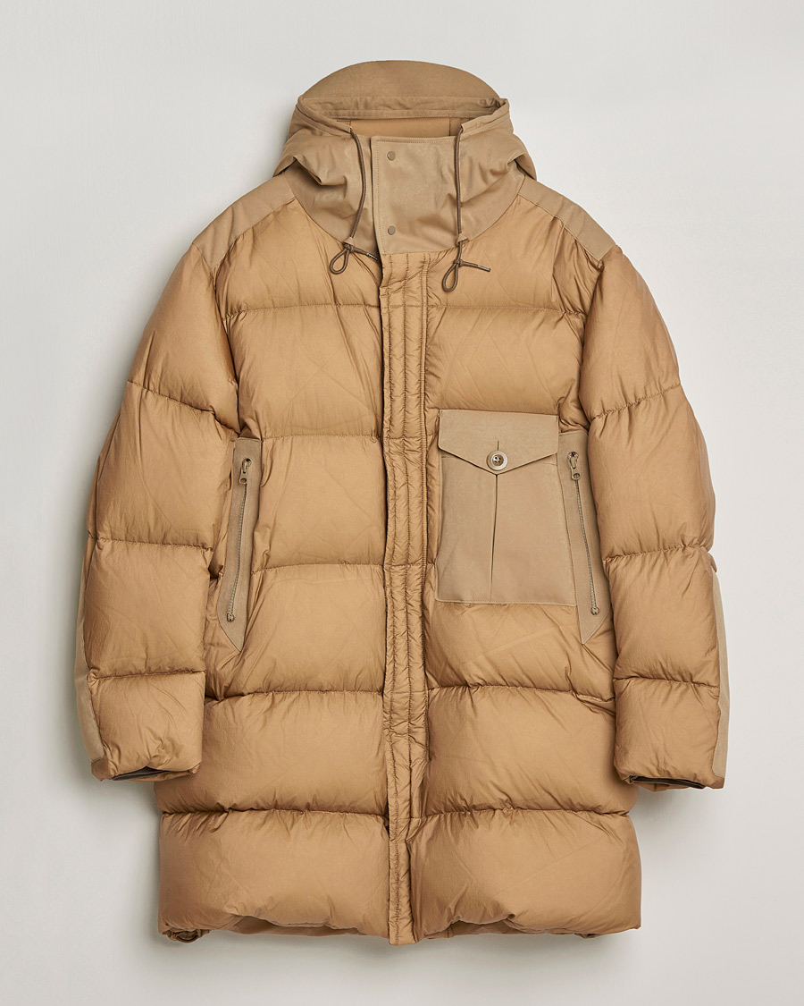 Herre | Jakker | Ten c | Cyclone Combo Down Parka Sand