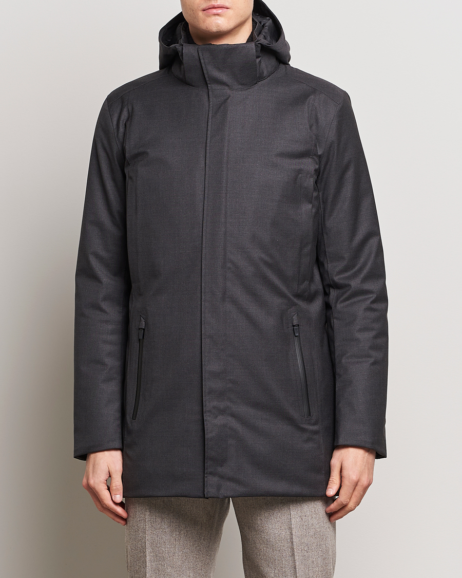 Herre | Jakker | UBR | Regulator Parka Savile Grey Wool