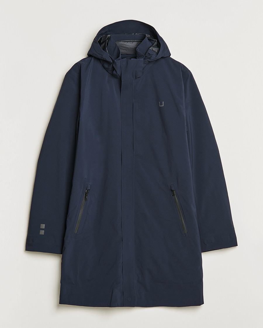 Herre | Jakker | UBR | Black Storm Coat Navy