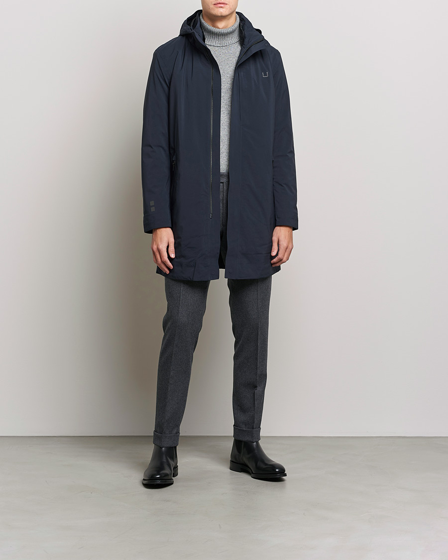 Herre | Jakker | UBR | Black Storm Coat Navy