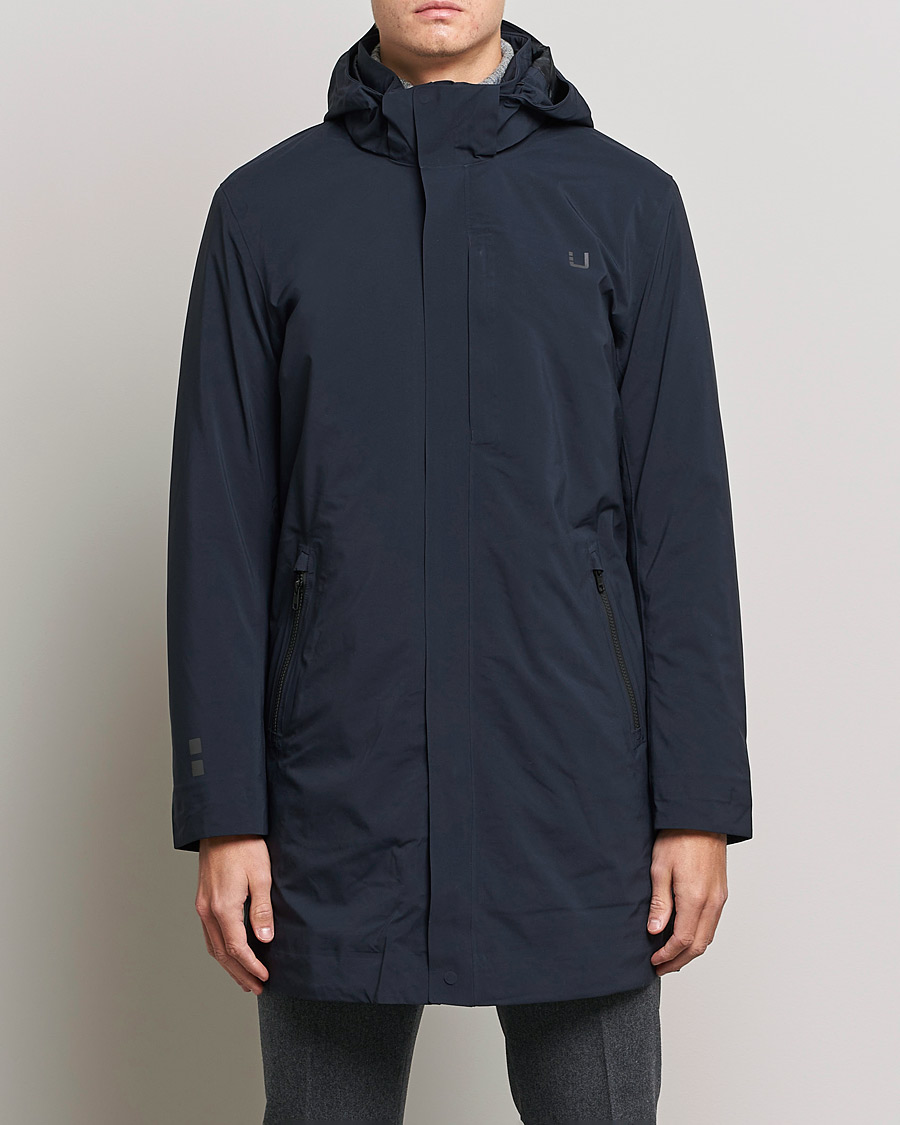 Herre | Jakker | UBR | Black Storm Coat Navy