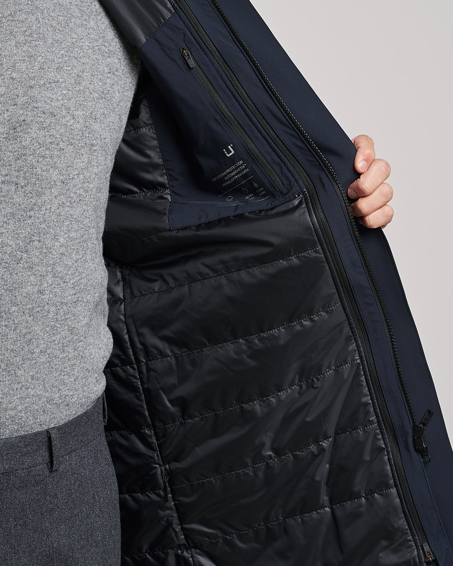 Herre | Jakker | UBR | Black Storm Coat Navy
