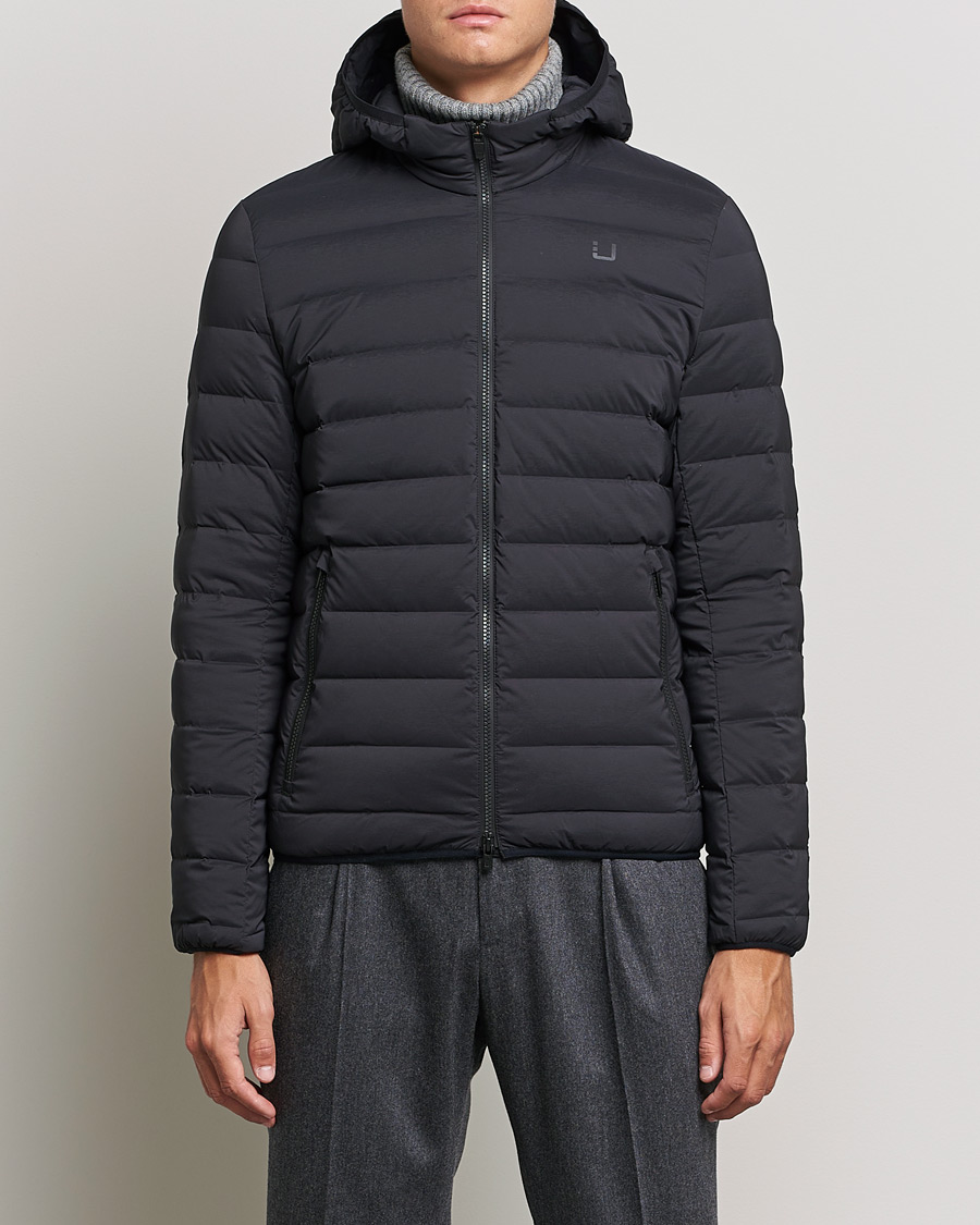 Herre | Dressede jakker | UBR | Sonic Delta Hooded Jacket Black Storm