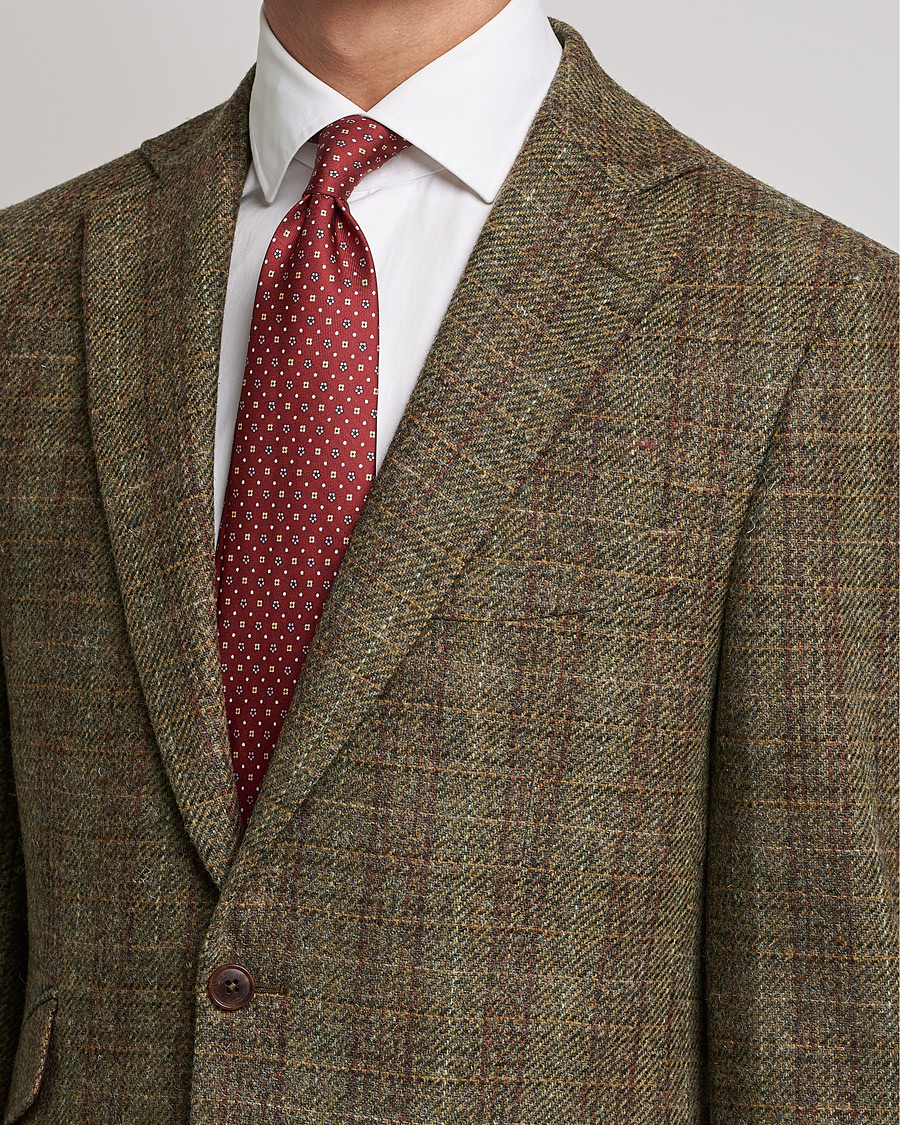 Herre | Dressjakker | Walker Slater | Edward Wool Donegal Blazer Green