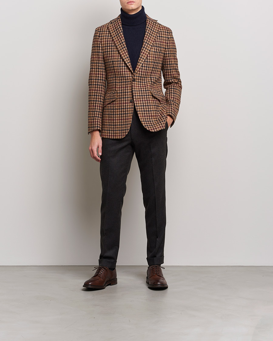 Herre | Dressjakker | Walker Slater | Edward Harris Checked Tweed Blazer Beige