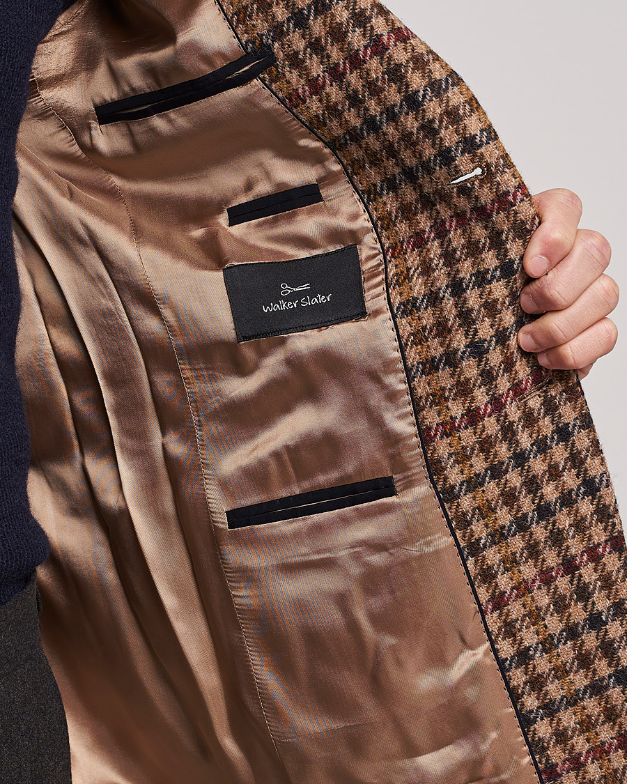 Herre | Dressjakker | Walker Slater | Edward Harris Checked Tweed Blazer Beige
