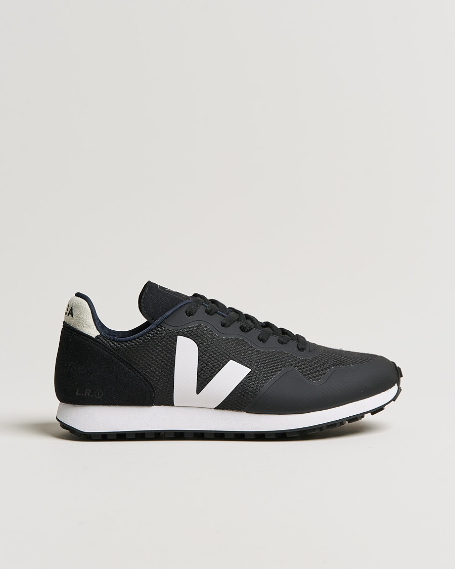 Herre | Veja SDU Vegan Running Sneaker Black White | Veja | SDU Vegan Running Sneaker Black White