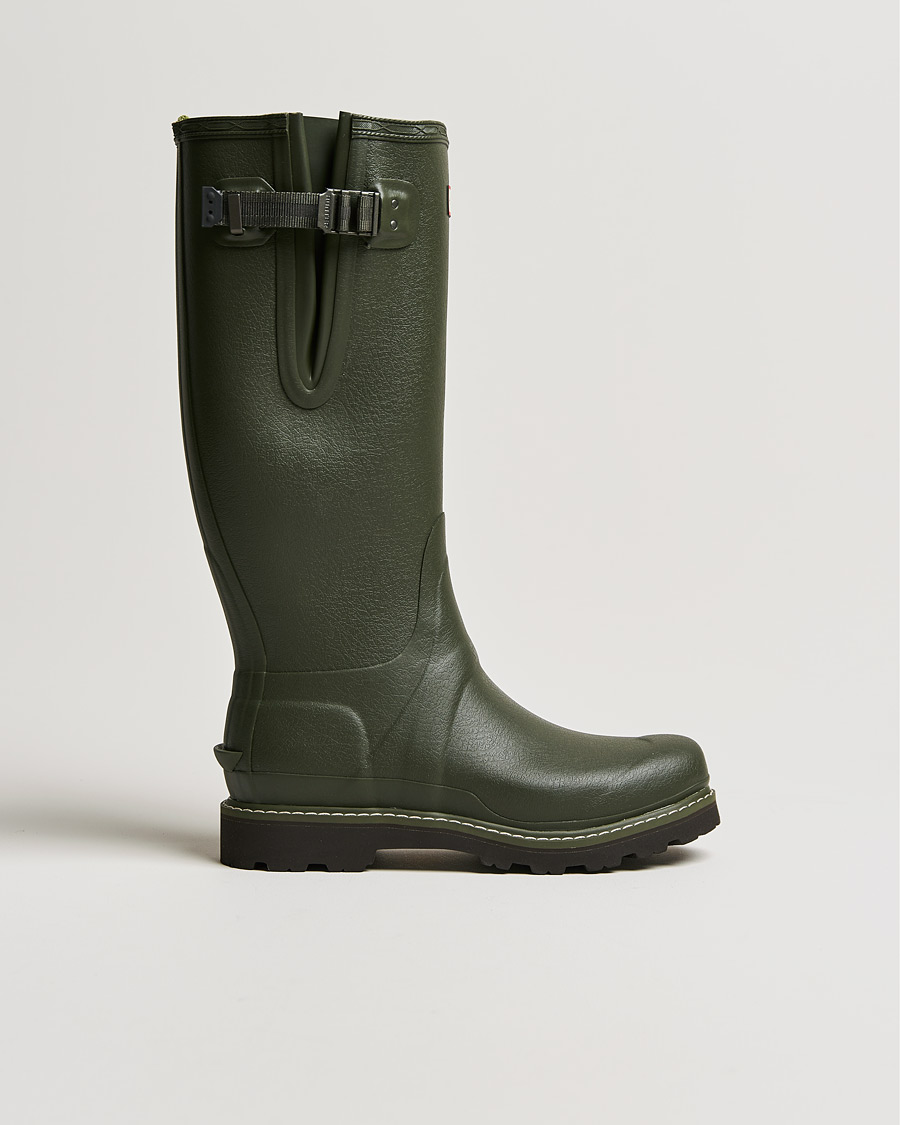 Herre | Hunter Balmoral Commando Sole Boot Dark Olive | Hunter Boots | Hunter Balmoral Commando Sole Boot Dark Olive