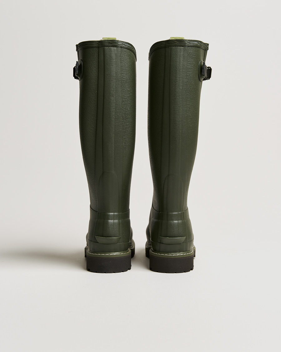 Herre | Hunter Balmoral Commando Sole Boot Dark Olive | Hunter Boots | Hunter Balmoral Commando Sole Boot Dark Olive