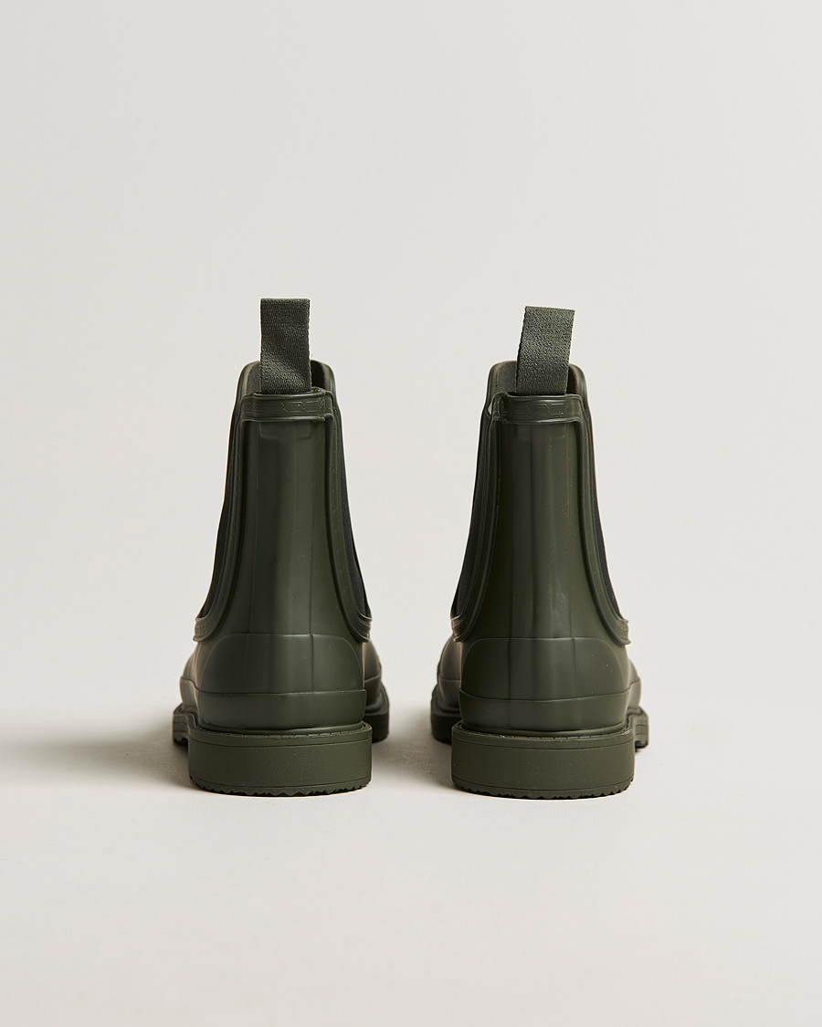 Herre | Kalosjer og gummistøvler | Hunter Boots | Commando Chelsea Boot Dark Olive