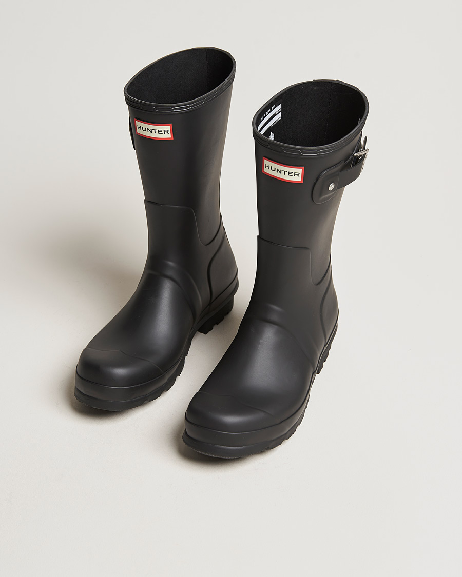 Herr | Galoscher & Gummistövlar | Hunter Boots | Original Short Boot Black