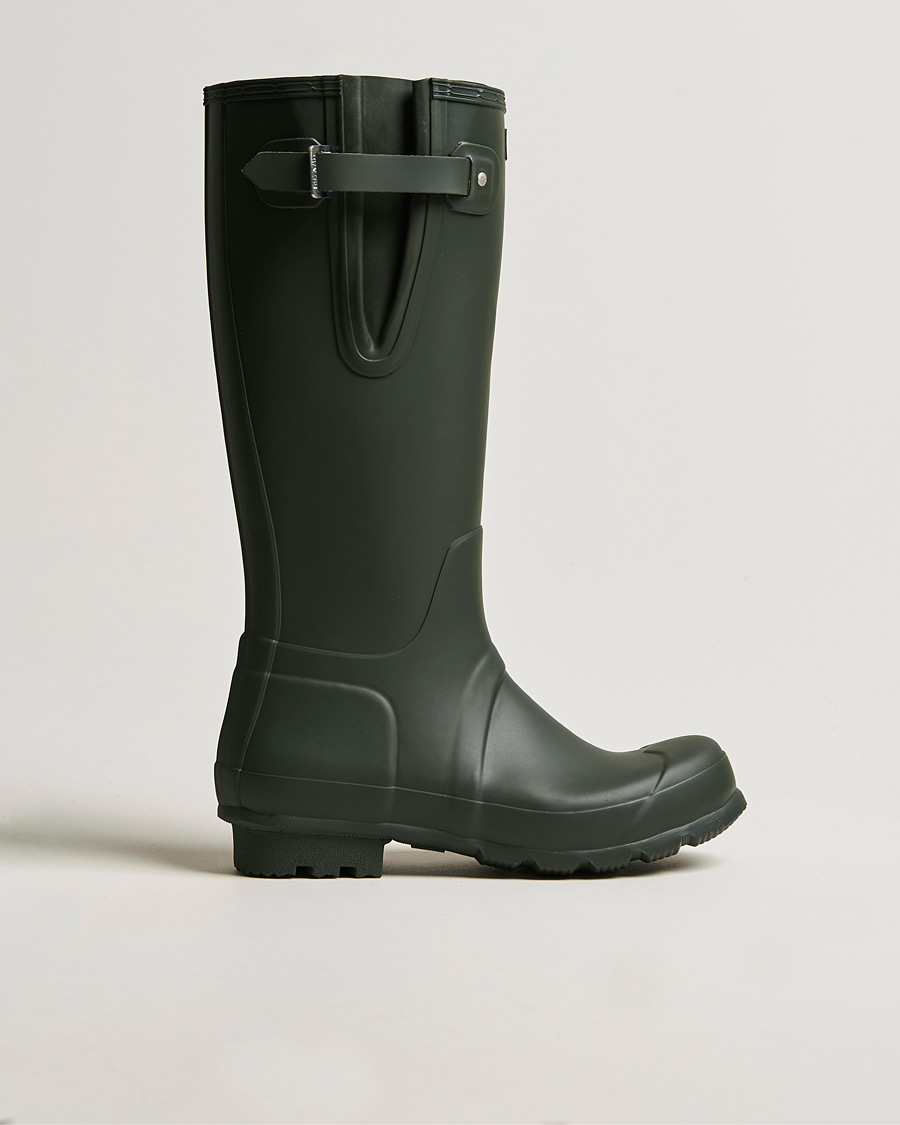 Herre | Kalosjer og gummistøvler | Hunter Boots | Hunter Original Tall Side Adjustable Boot Dark Olive