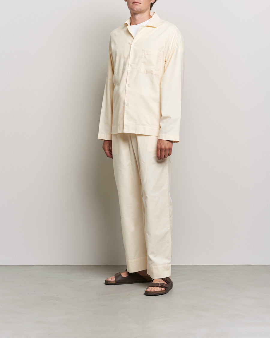 Herre | Pyjamaser og badekåper | Tekla | Flannel Pyjama Shirt Moondust