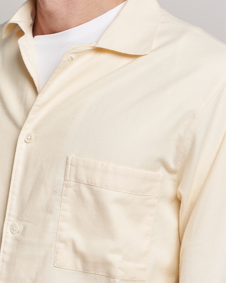 Herre | Pyjamaser og badekåper | Tekla | Flannel Pyjama Shirt Moondust