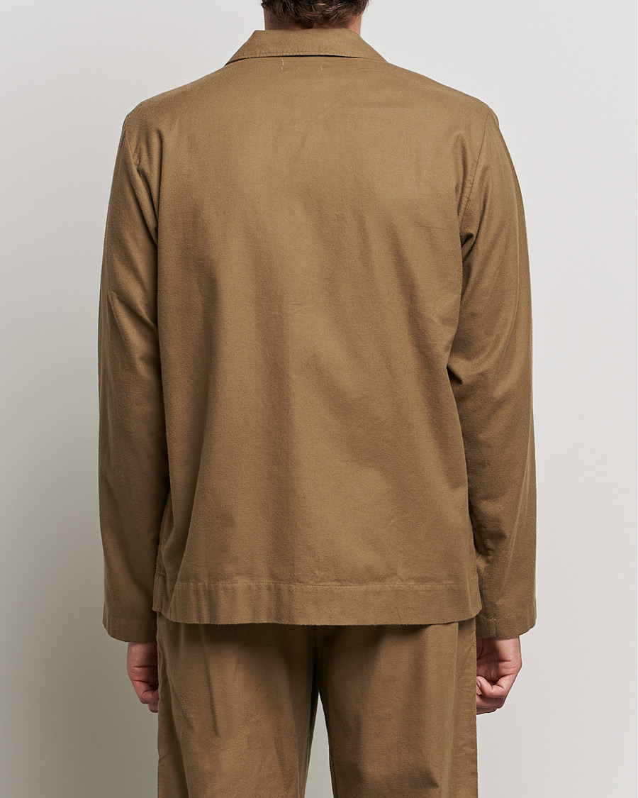 Herre | Pyjamaser og badekåper | Tekla | Flannel Pyjama Shirt Moss