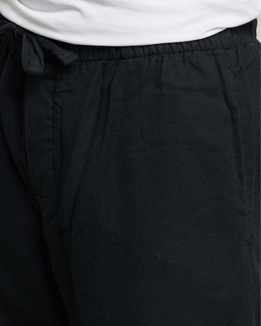 Herre | Pyjamaser og badekåper | Tekla | Flannel Pyjama Pants Lucid Black