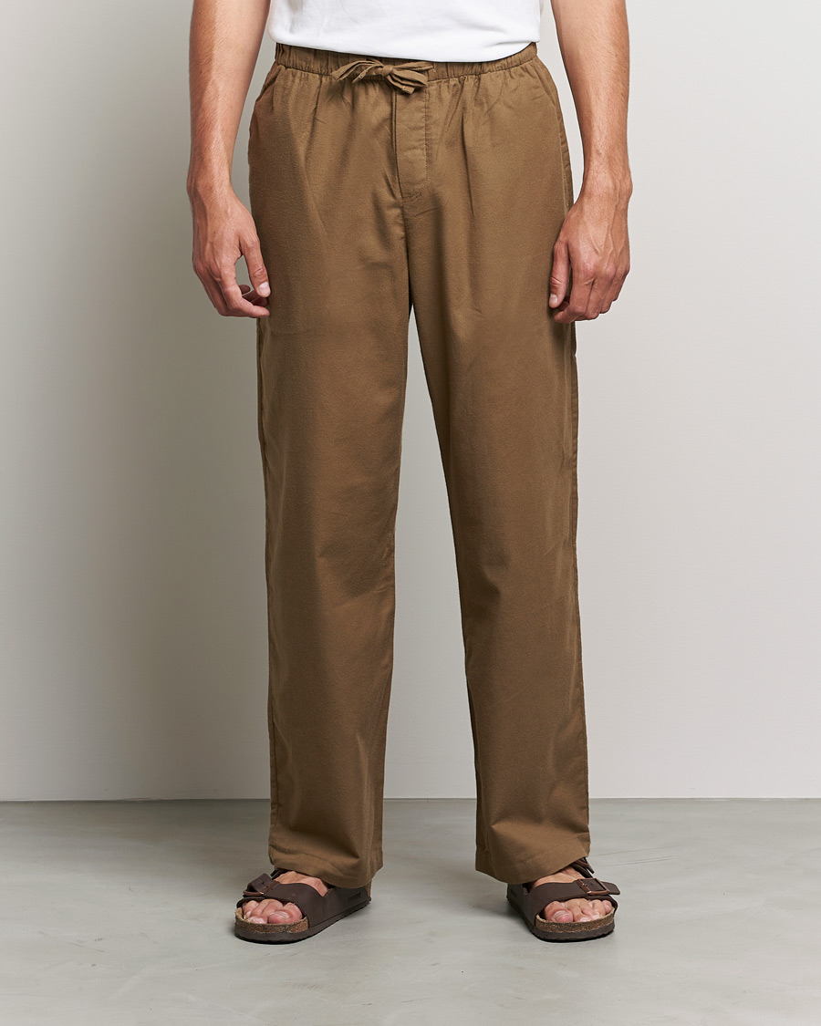 Herre | Pyjamaser | Tekla | Flannel Pyjama Pants Moss