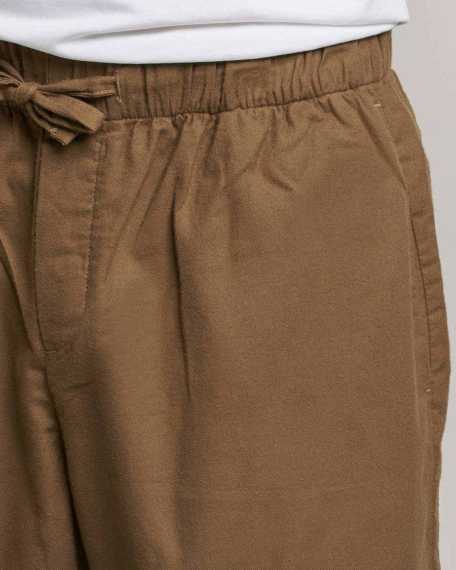 Herre | Pyjamaser og badekåper | Tekla | Flannel Pyjama Pants Moss