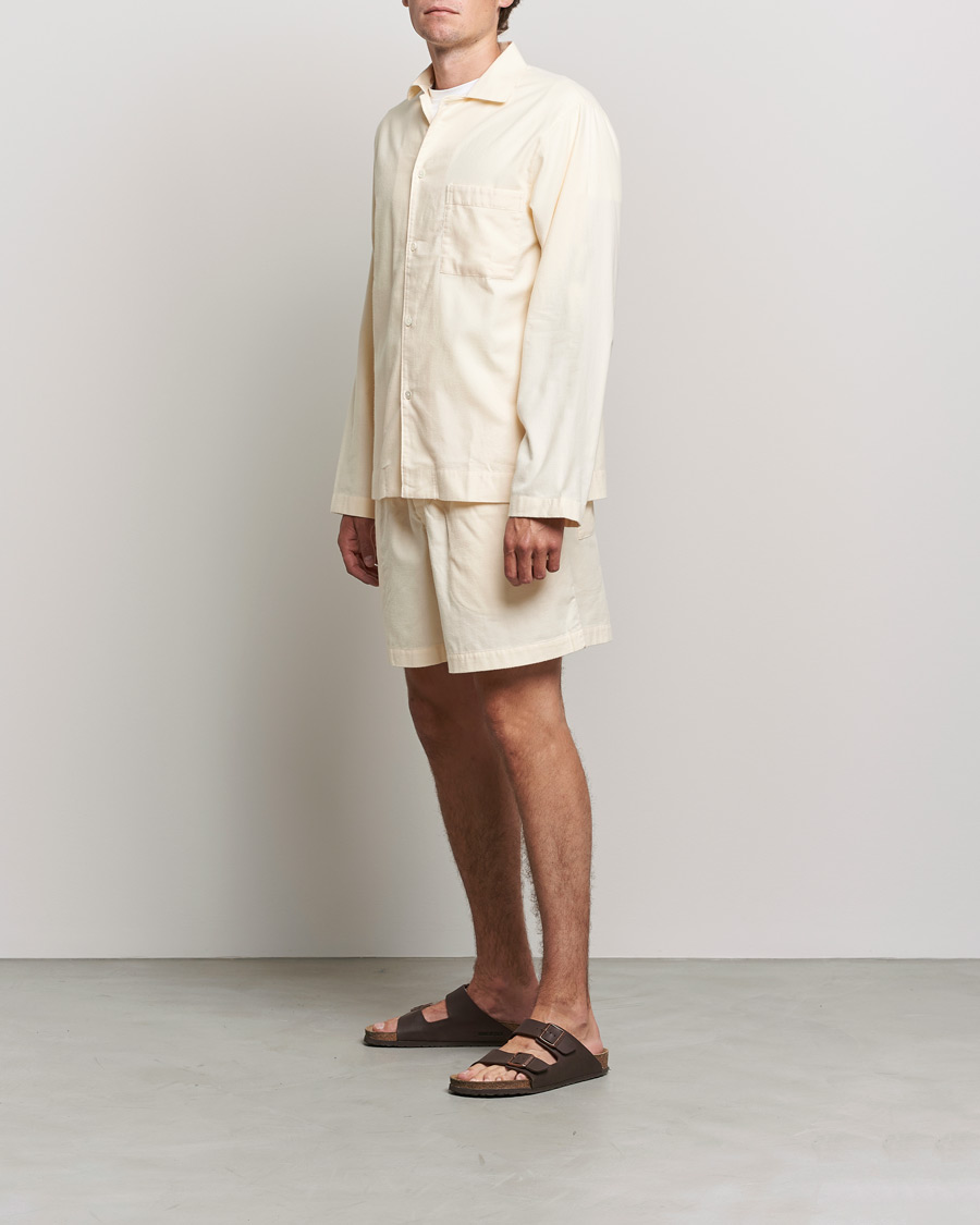Herre | Pyjamaser og badekåper | Tekla | Flannel Pyjama Shorts Moondust