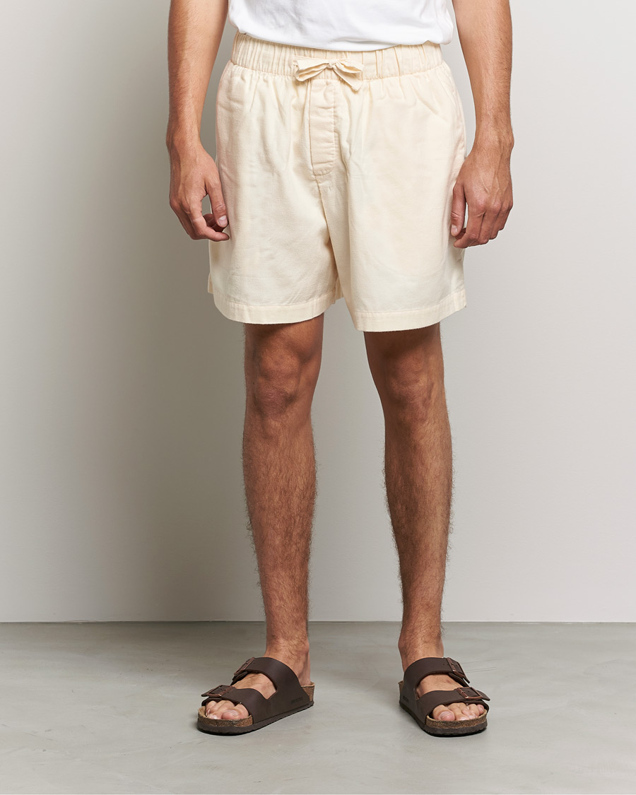 Herre | Tekla | Tekla | Flannel Pyjama Shorts Moondust