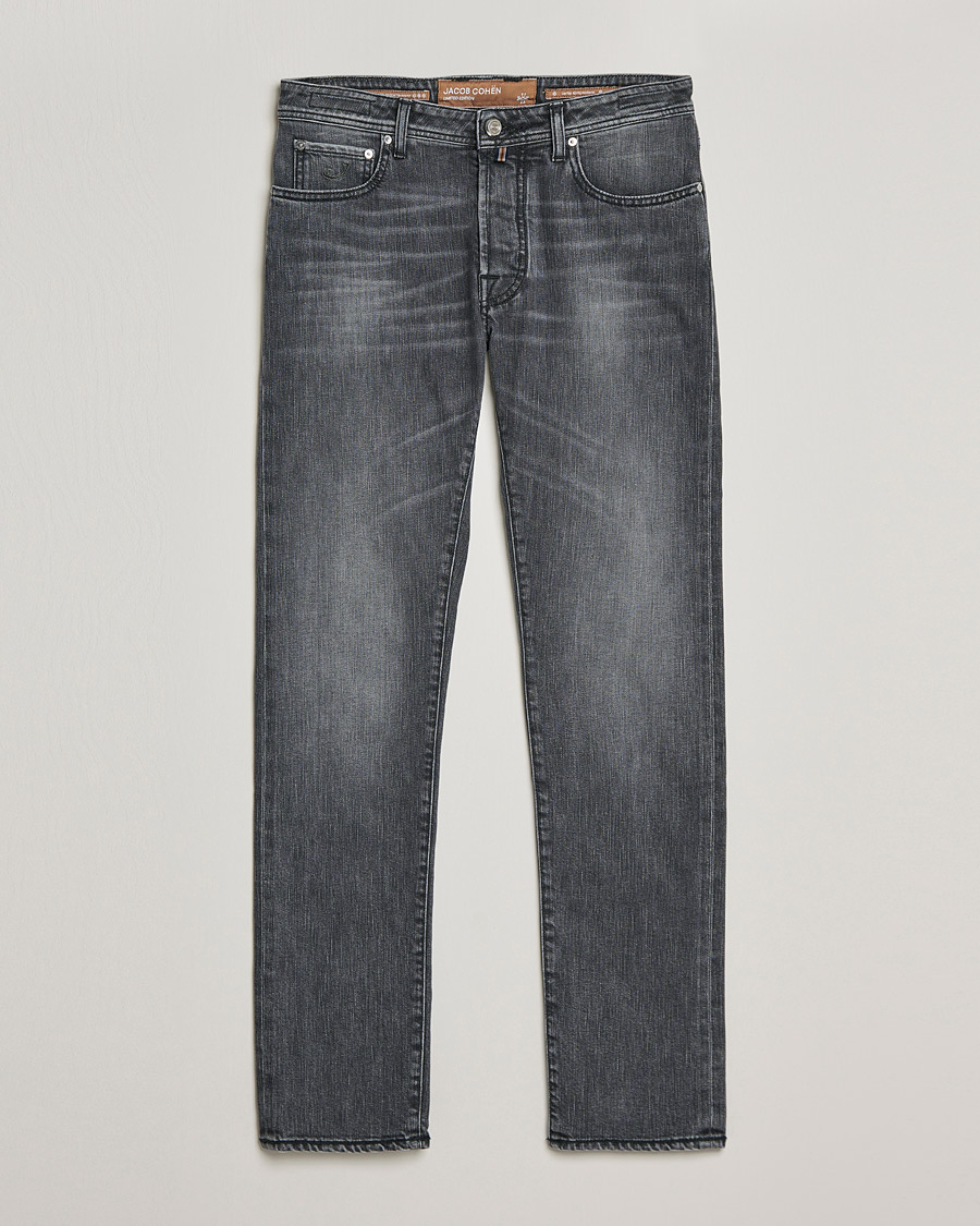 Herre | Jeans | Jacob Cohën | Bard Limited Edition Slim Fit Jeans Grey/Black