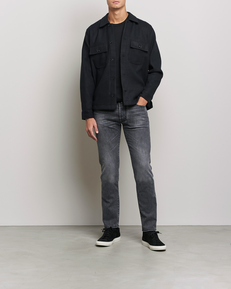Herre | Jeans | Jacob Cohën | Bard Limited Edition Slim Fit Jeans Grey/Black
