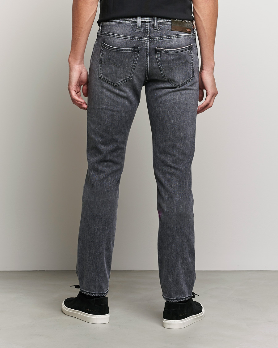 Herre | Jeans | Jacob Cohën | Bard Limited Edition Slim Fit Jeans Grey/Black