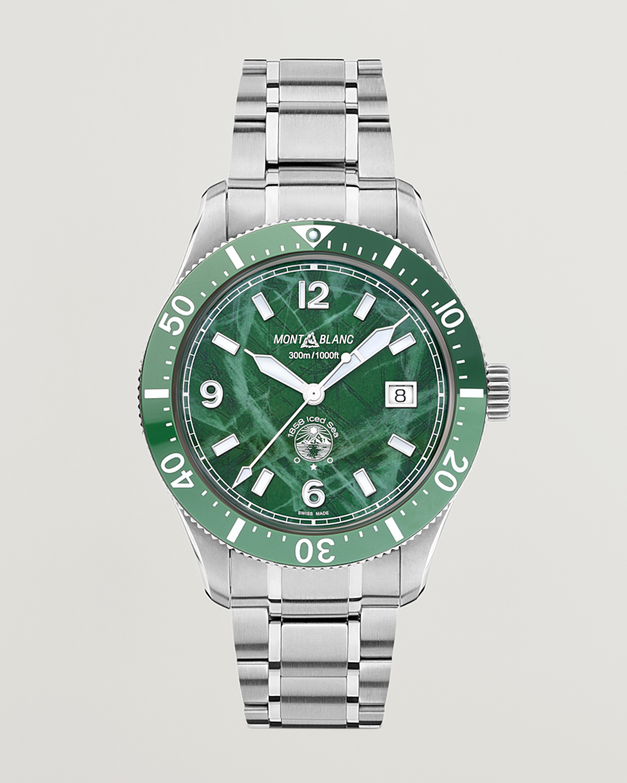 Herre | Montblanc 1858 Iced Sea Automatic 41mm Green | Montblanc | 1858 Iced Sea Automatic 41mm Green
