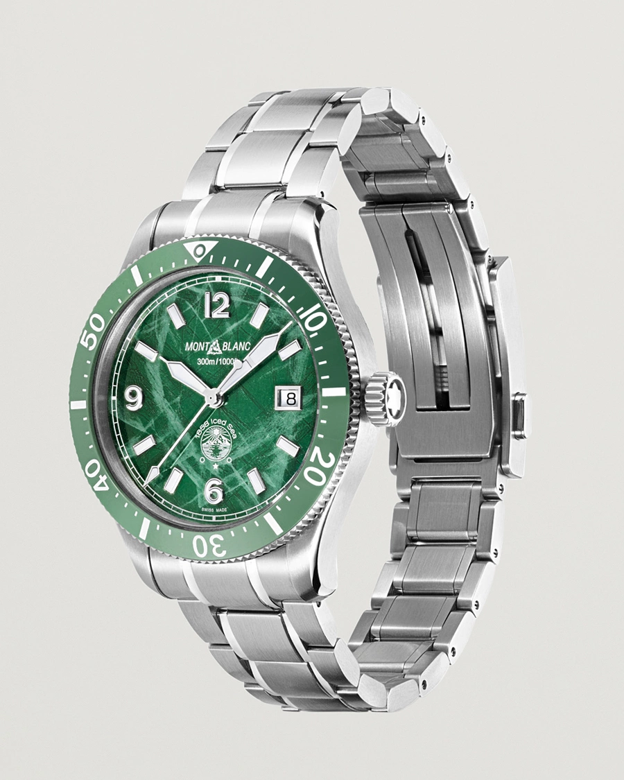 Herre | Montblanc 1858 Iced Sea Automatic 41mm Green | Montblanc | 1858 Iced Sea Automatic 41mm Green