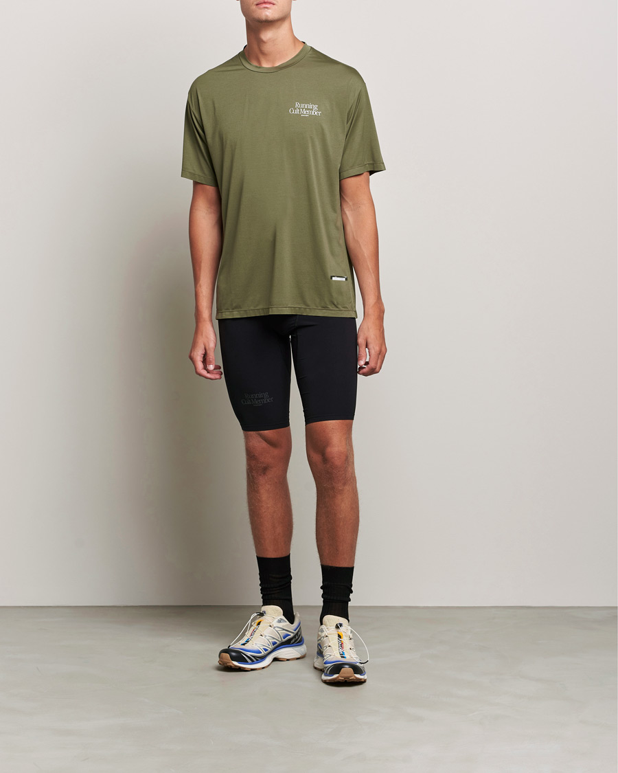 Herre | T-Shirts | Satisfy | AuraLite T-Shirt Olive