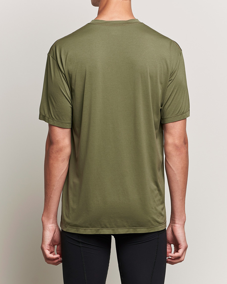Herre | T-Shirts | Satisfy | AuraLite T-Shirt Olive