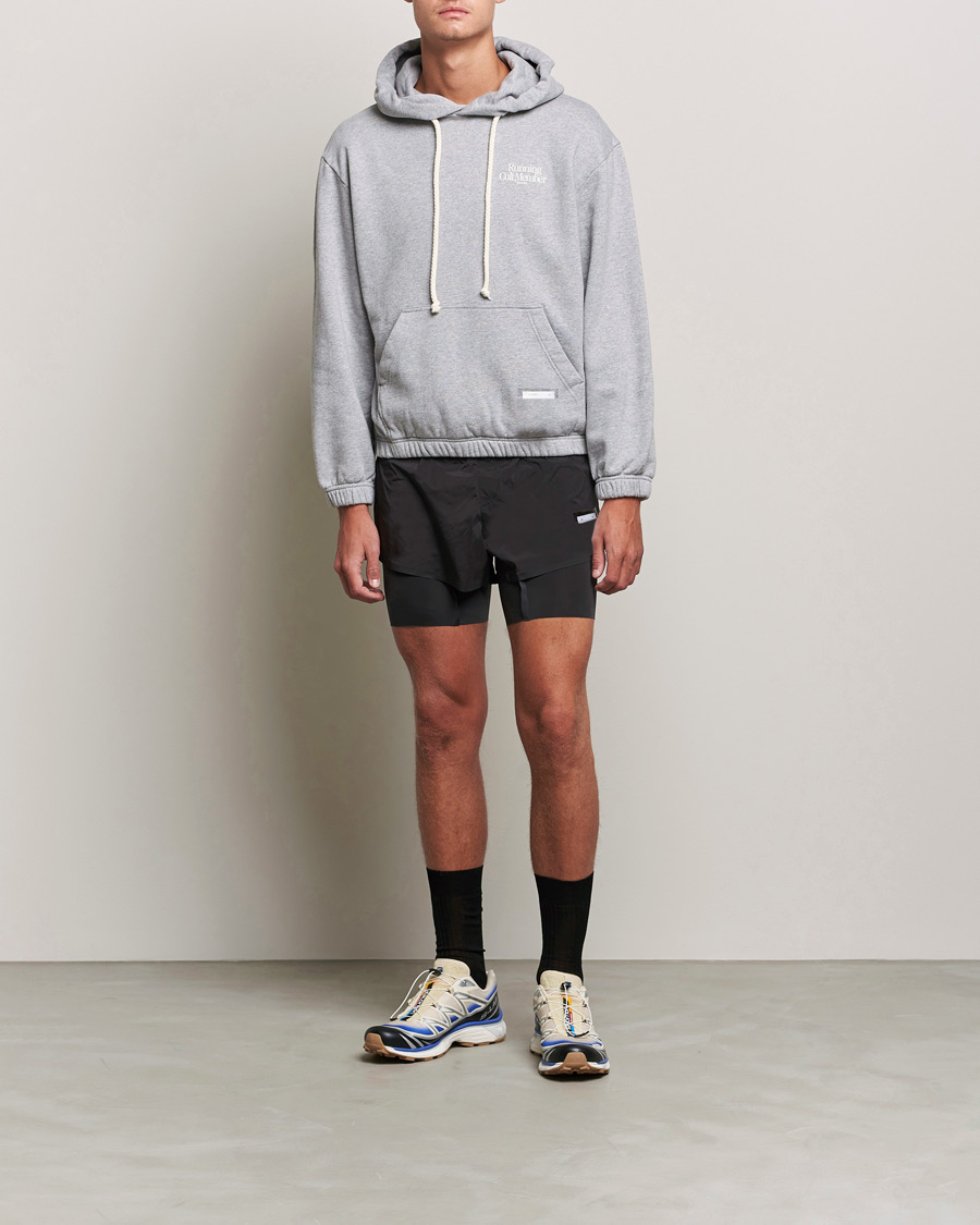Herre | Gensere | Satisfy | Organic Cotton Hoodie Heather Grey