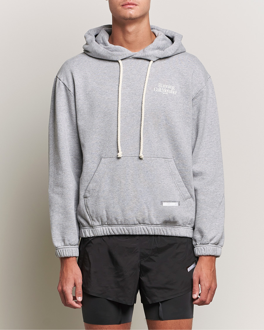 Herre | Gensere | Satisfy | Organic Cotton Hoodie Heather Grey