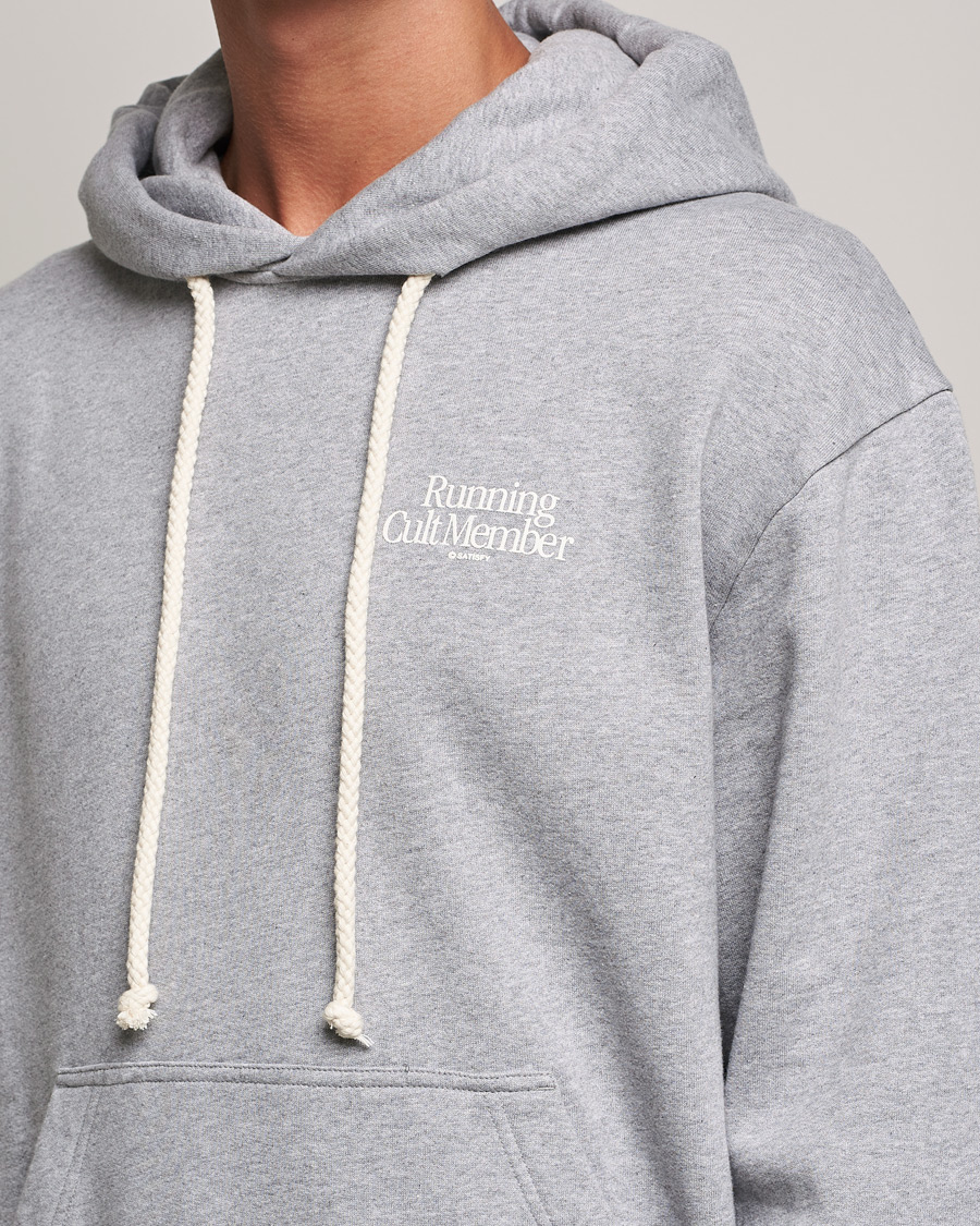 Herre | Gensere | Satisfy | Organic Cotton Hoodie Heather Grey