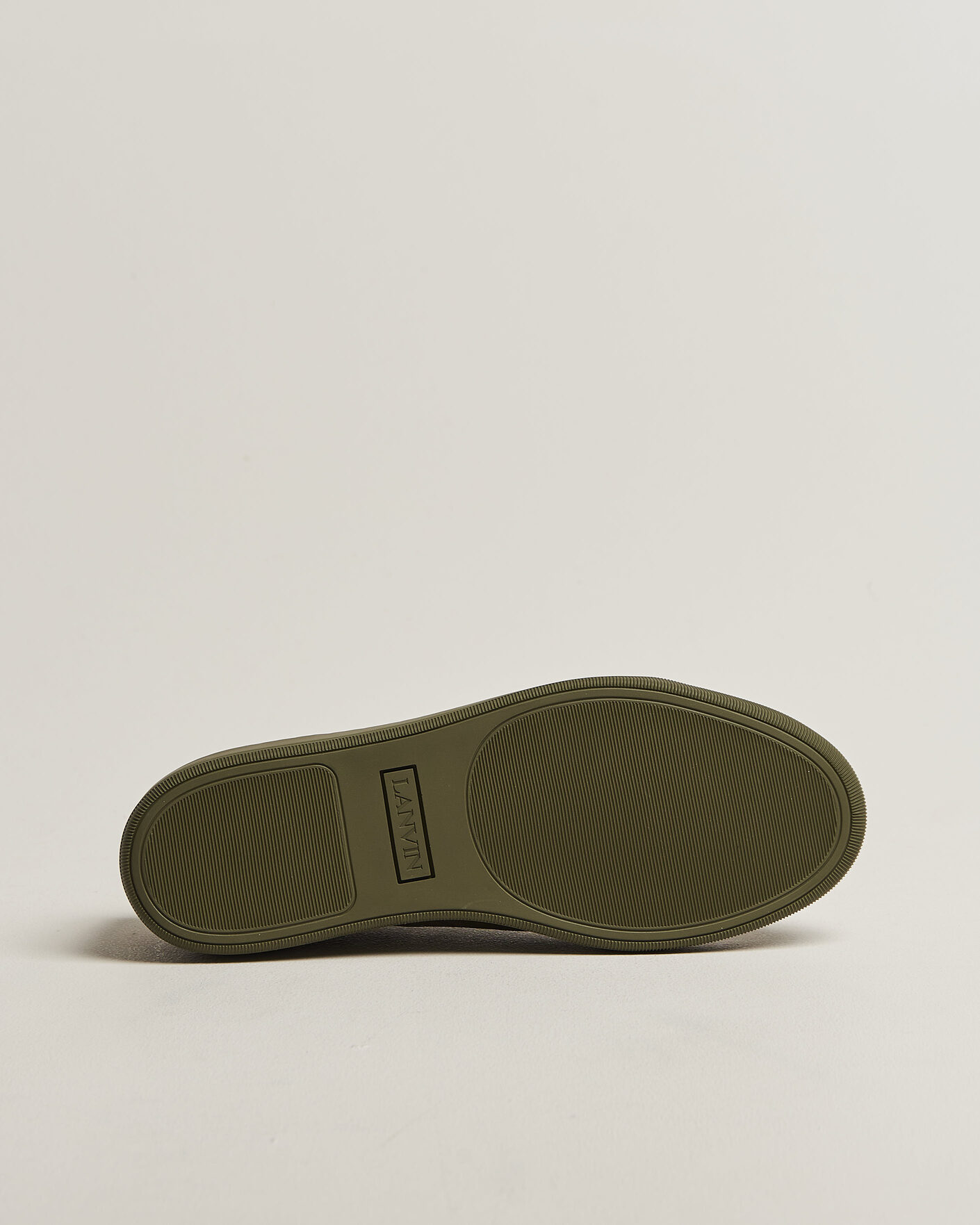 Herre | Sneakers | Lanvin | Patent Cap Toe Sneaker Khaki