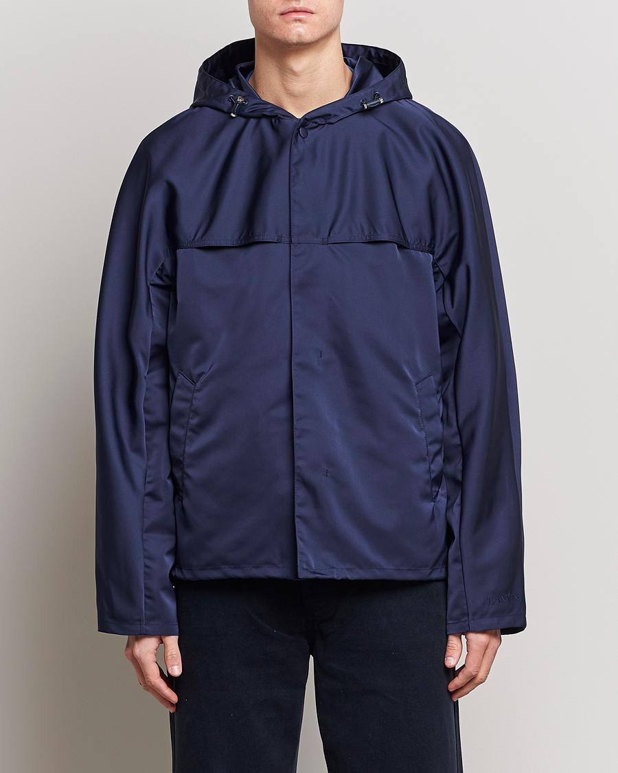 Herre |  | Lanvin | Packable Windbreaker Ink Blue