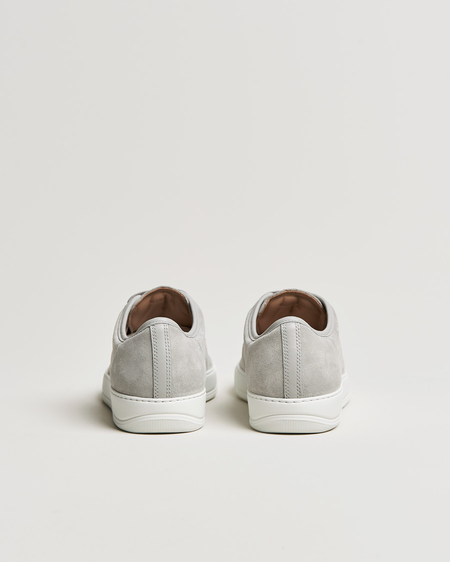 Herre | Lanvin Nappa Cap Toe Sneaker Light Grey | Lanvin | Nappa Cap Toe Sneaker Light Grey