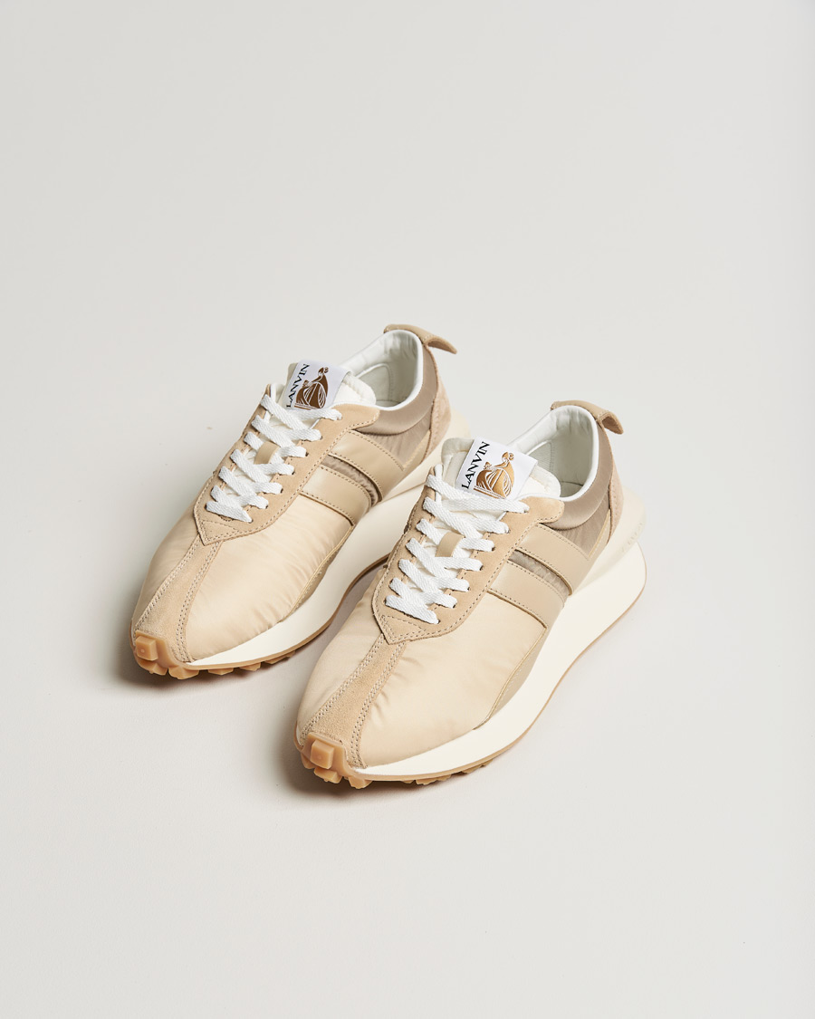 Herre | Lanvin Bumpr Running Sneakers Ecru | Lanvin | Bumpr Running Sneakers Ecru
