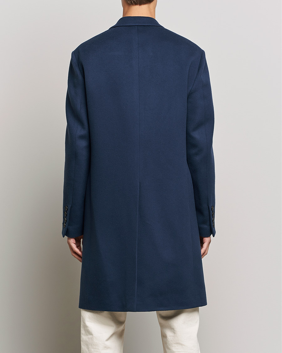 Herre | Jakker | Lanvin | Classic Wool Coat Midnight Blue