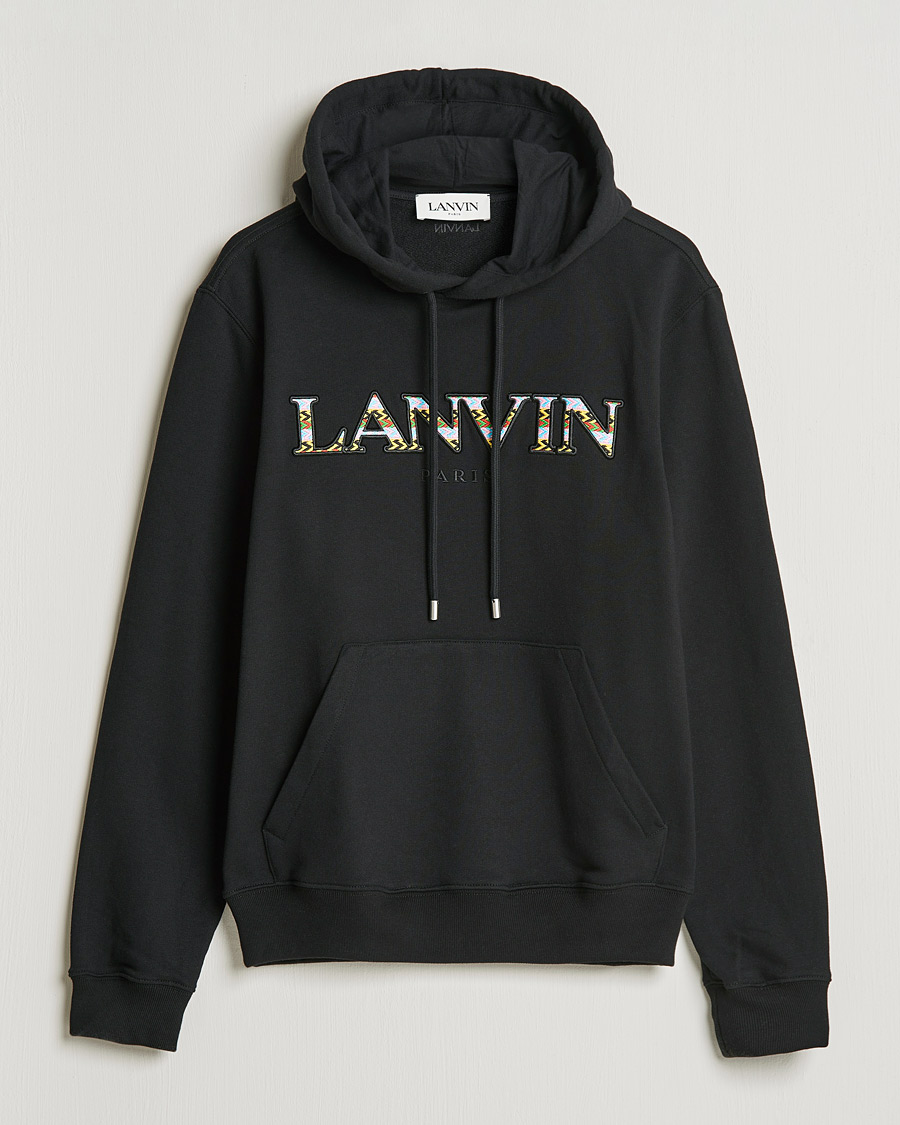 Herre | Gensere | Lanvin | Curb Logo Hoodie Black