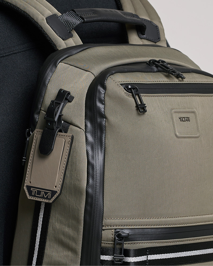 Herre | TUMI Alpha Bravo Dynamic Backpack Sand | TUMI | Alpha Bravo Dynamic Backpack Sand