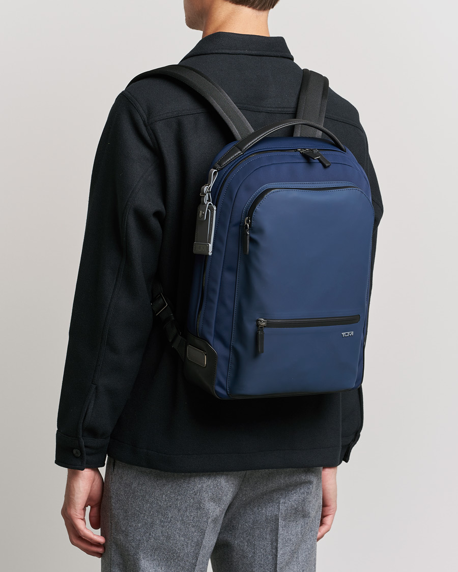 Herre | TUMI Harrison Bradner Backpack Navy/Navy | TUMI | Harrison Bradner Backpack Navy/Navy