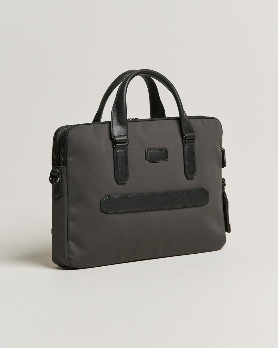 Herre | TUMI Harrison Sycamore Slim Brief Black/Iron | TUMI | Harrison Sycamore Slim Brief Black/Iron