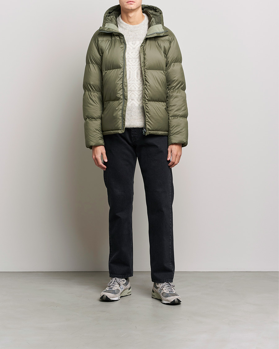 Herre | Jakker | Snow Peak | Recycled Light Down Jacket Olive