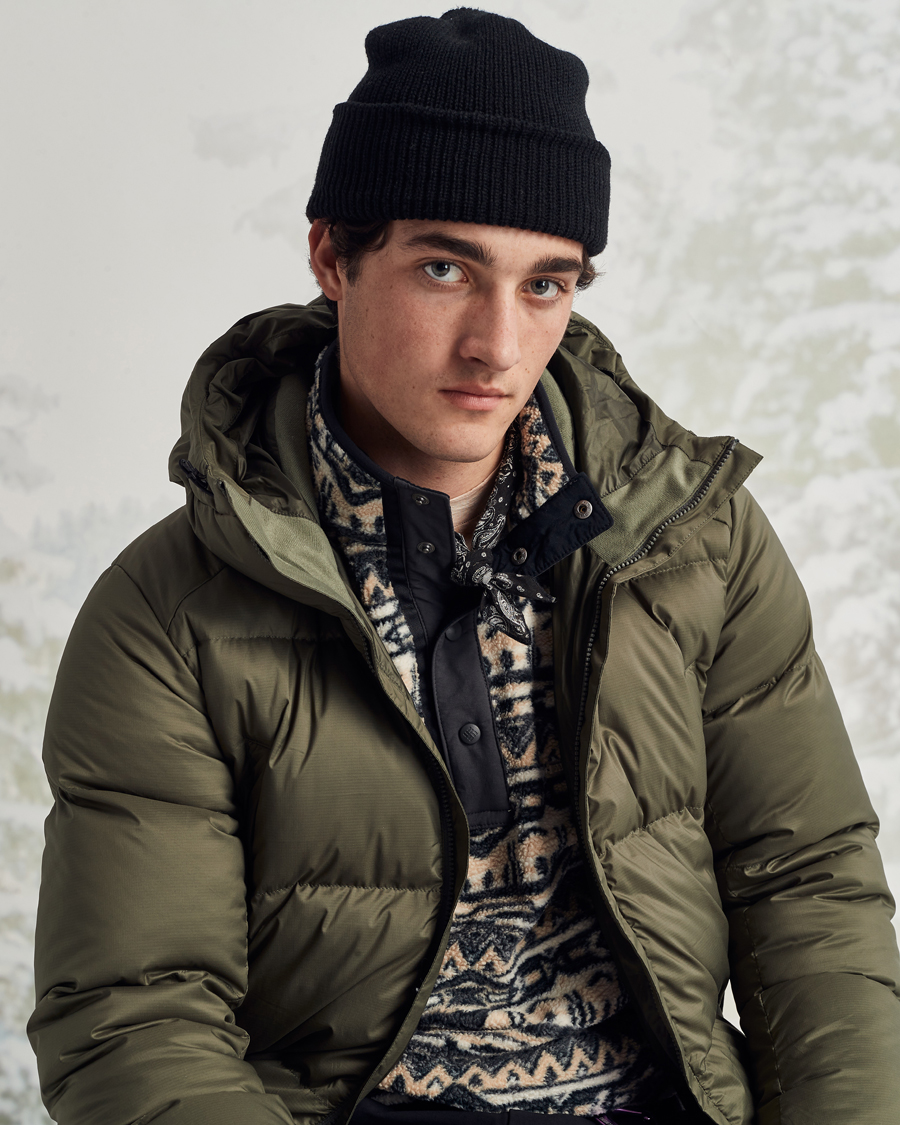 Herre | Jakker | Snow Peak | Recycled Light Down Jacket Olive