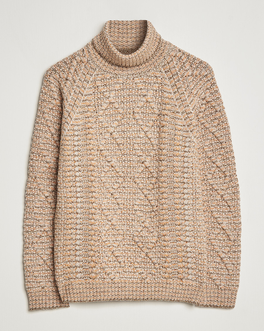 Herre | Gensere | Snow Peak | Alpaca Mix Turtleneck Ecru
