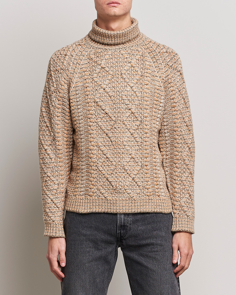 Herre | Gensere | Snow Peak | Alpaca Mix Turtleneck Ecru